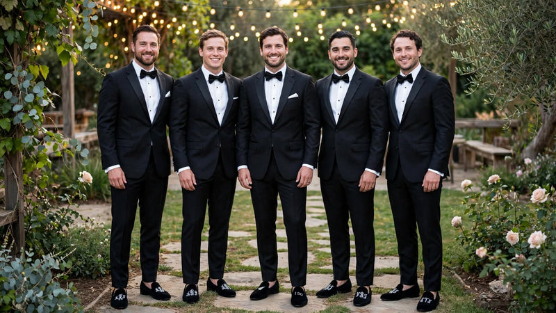 Monogrammed Groomsmen Gifts: Initials, Stitched to Order