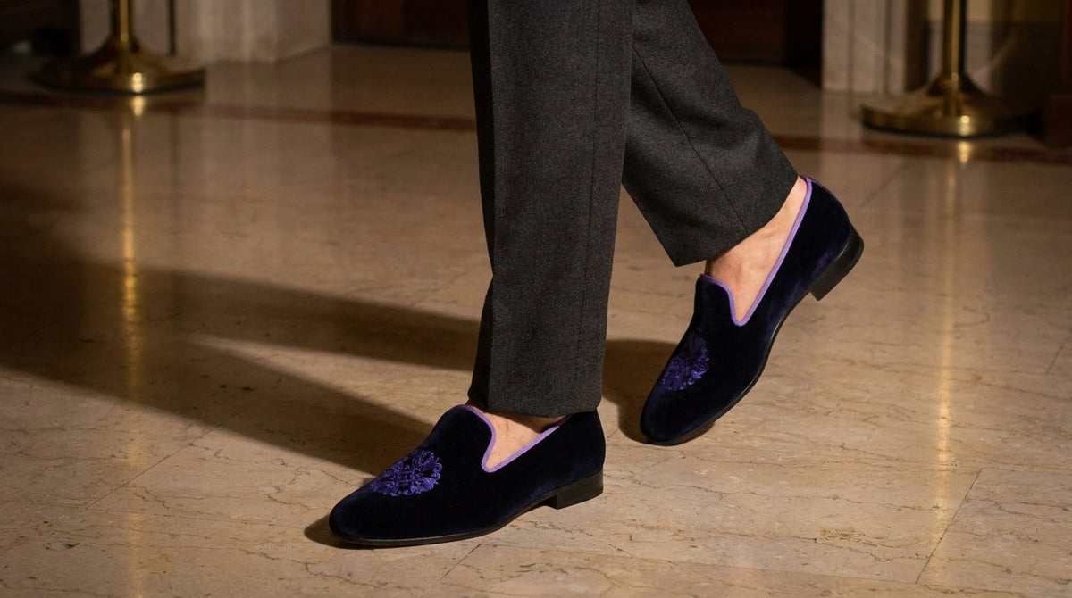 Prince Harry's Velvet Loafers, the Forbes Story Resurfacing — and the Made-to-Order Wedding Answer