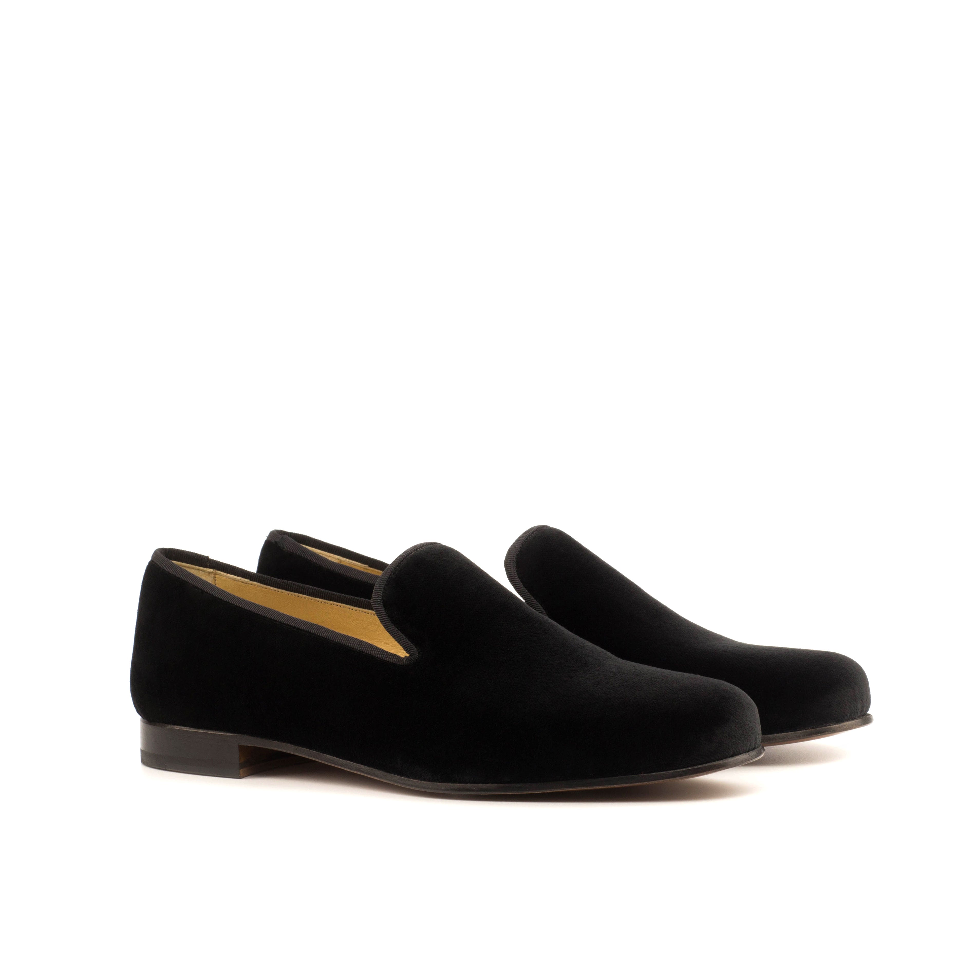 Black Velvet Slippers Wellington