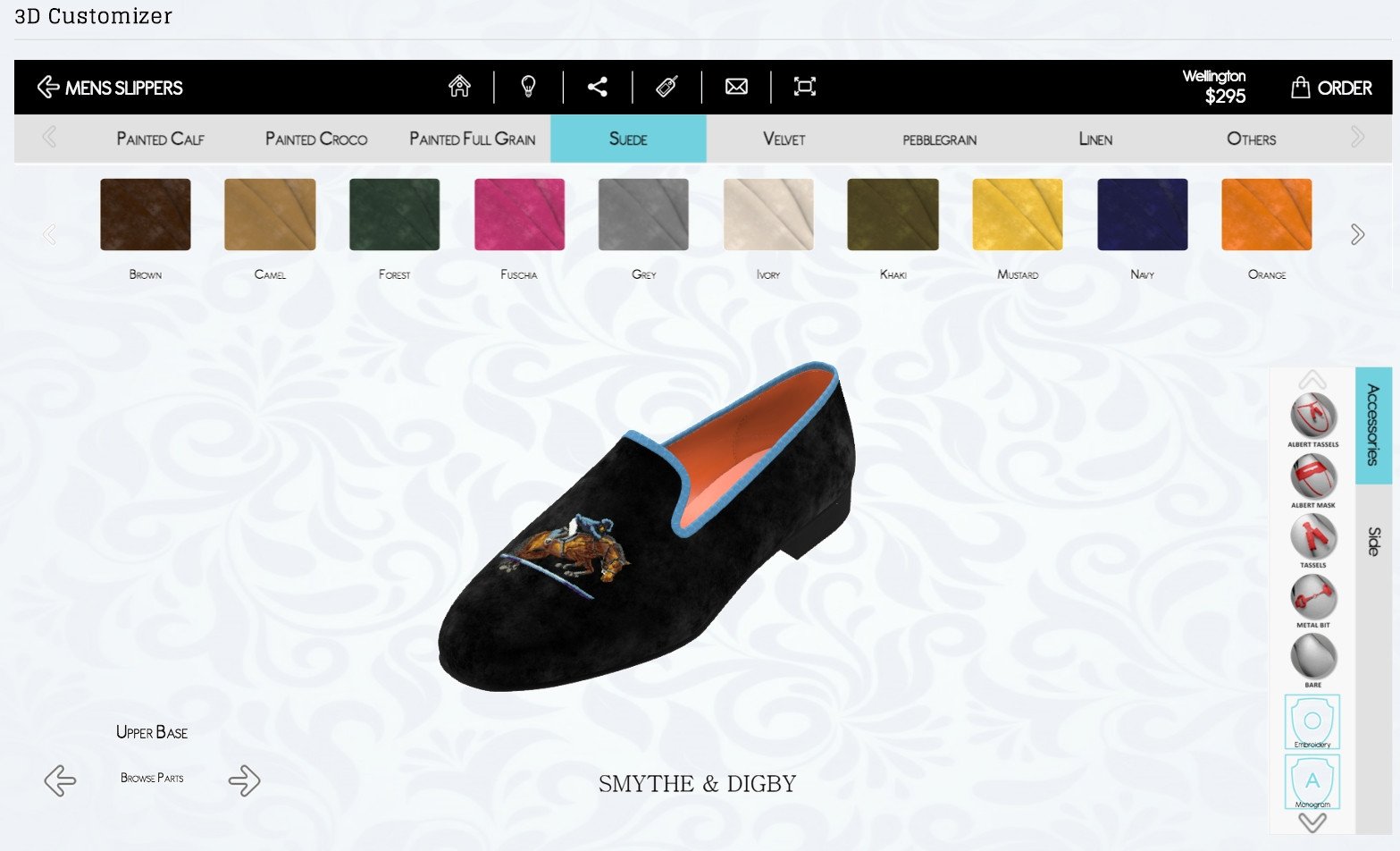 Custom Slipper Audrey Womens Velvet Slippers