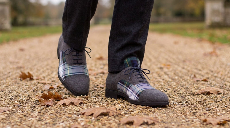 Princess Charlotte Joins the Royal Black Watch Tartan Brigade — the Blackwatch Tartan Loafers Answer, Made to Order