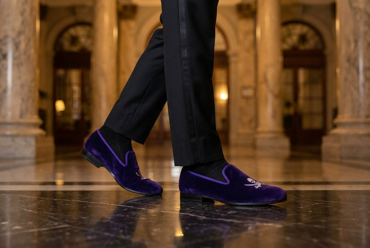 Can You Wear Velvet Loafers with a Tuxedo?