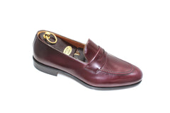 Smythe & Digby Men's Handmade Cordovan Leather Penny Loafers