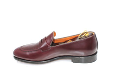 Smythe & Digby Men's Handmade Cordovan Leather Penny Loafers