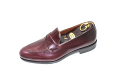 Smythe & Digby Men's Handmade Cordovan Leather Penny Loafers